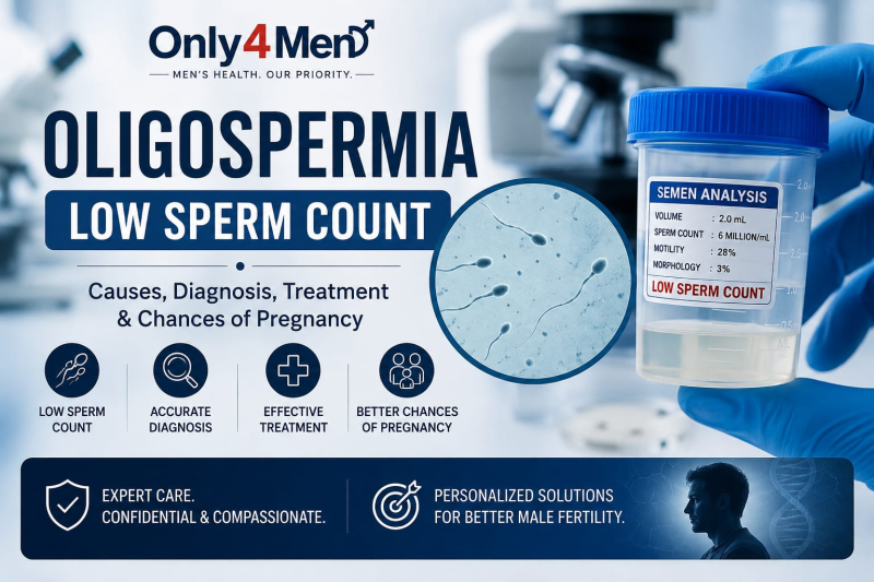 Oligospermia (Low Sperm Count): Causes Diagnosis Treatment and Pregnancy Chances